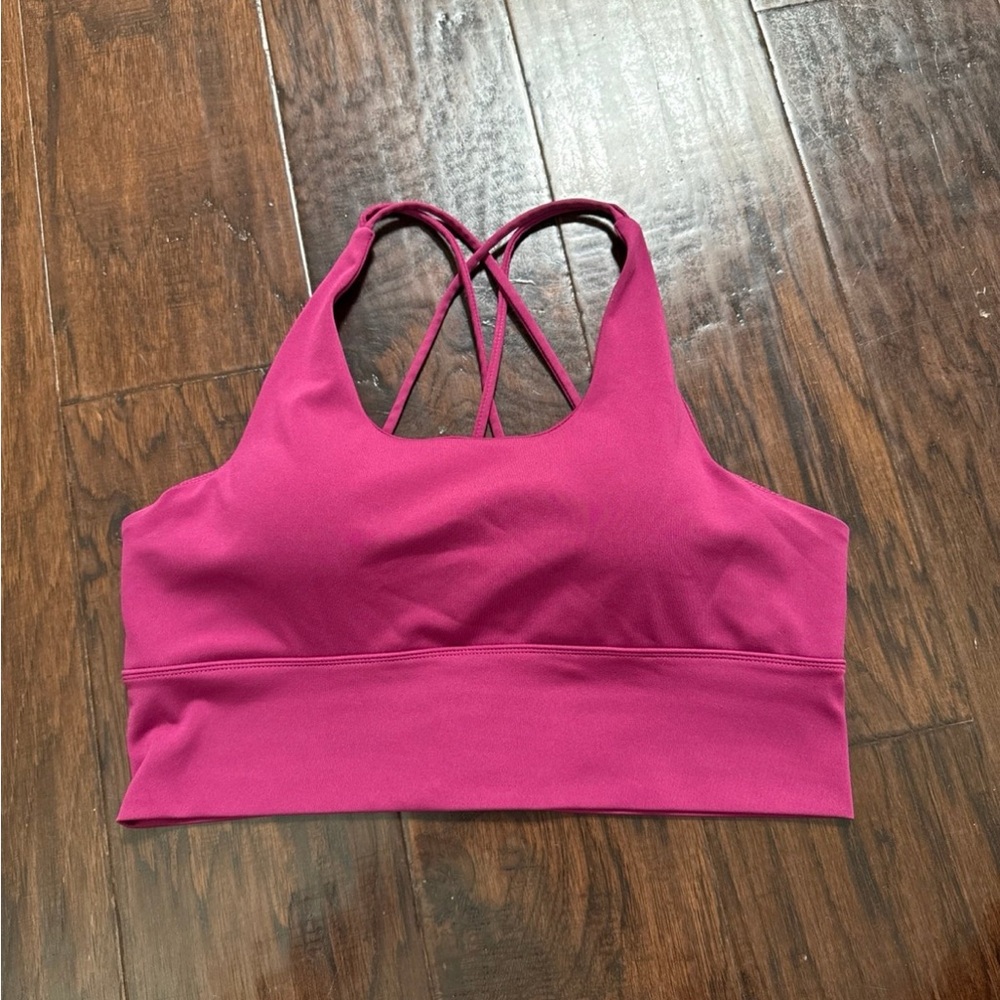 Women's Pink Sports Bra
